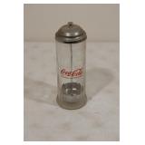 Vintage table craft Coca-Cola glass straw