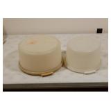 Tupperware Cake Plates