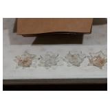 Box of Glass Candle Holders