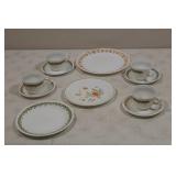 Plates, cup and Saucers