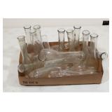 Clear Rose Vases