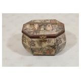 Vintage Anton Pieck Decoupage Handbag  Octagon