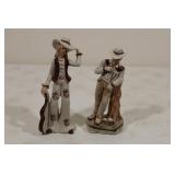 Porcelain figurines depicting Country Singers