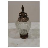Crackle Glass Potpourri Container