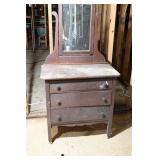 Antique Dresser with mirror