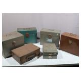 Vintage Metal Storage Boxes