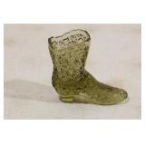 Fenton Art Glass Boot Toothpick Holder