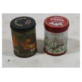 Vintage Metal Tins