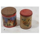 Vintage Metal Tins
