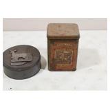 Vintage Metal Tins