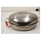 Large Oval Stainless Roasting pan