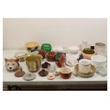 Collection of household vases