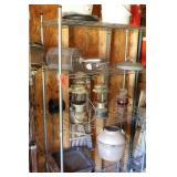Metal Rack and Contents