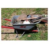 Wheel Barrow and contents