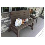 Porch Bench and Chairs