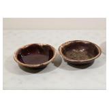 Brown Pottery Serving Bowls