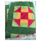 TIED PATTERN QUILT - PLEASE ATTEND PREVIEW TO SEE