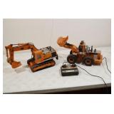Vintage Remote Controlled Caterpillar Construction