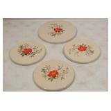 Vintage Enamel Covered Stove Eye Covers