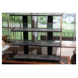 Mid Century Metal 4 Tier Shelf plant stand