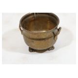 Footed Brass Bowl