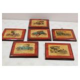 Antique Car wall Plaques