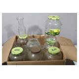 Pickel Jars and Carafe