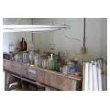 Table full of Canning Jars