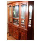 China Cabinet Solid Wood 65x18x83
