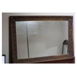 Vintage Hanging Wall Mirror 42x30