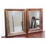 Vintage Hanging Wall Mirrors 22x28