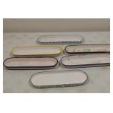 Ceramic Oval serving trays