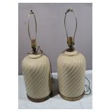 Pair Table Lamps
