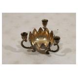 Vintage Silver Plated Candle Holder