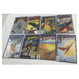 (8) SUPERMAN & SUPERGIRL COMIC BOOKS -
