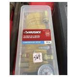 Husky 15 piece recoil nylon air hose kit