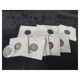 (16) ASSTD MERCURY SILVER DIMES
