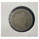 1909 BARBER DIME