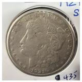 1921-S MORGAN SILVER DOLLAR