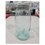 ANTIQUE GREEN QUART MASON JAR