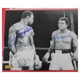 MUHAMMAD ALI & LARRY HOLMES PHOTO PRINT