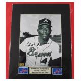 BASEBALL IMMORTAL HANK AARON PHOTO PRINT