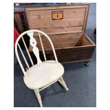 West branch cedar, chest/Blanket chest, rocker