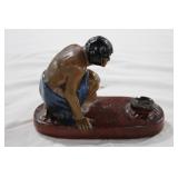 CHALKWARE INCENSE BURNER