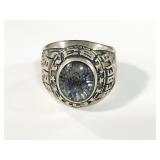 10K GOLD 1982 CLASS RING WEST HIGH SCHOOL REBELS