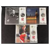 (3) ROYAL MINT CELEBRATION OF BRITIAN COINS -
