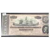 $20 CONFEDERATE BANK NOTE