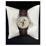 MICKEY MOUSE CHARACTER WATCH W/ NYLON BAND