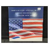 2008 ANNUAL UNC DOLLAR COIN SET -