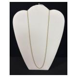 14K GOLD - 23" ROPE CHAIN - MADE IN ITALY -